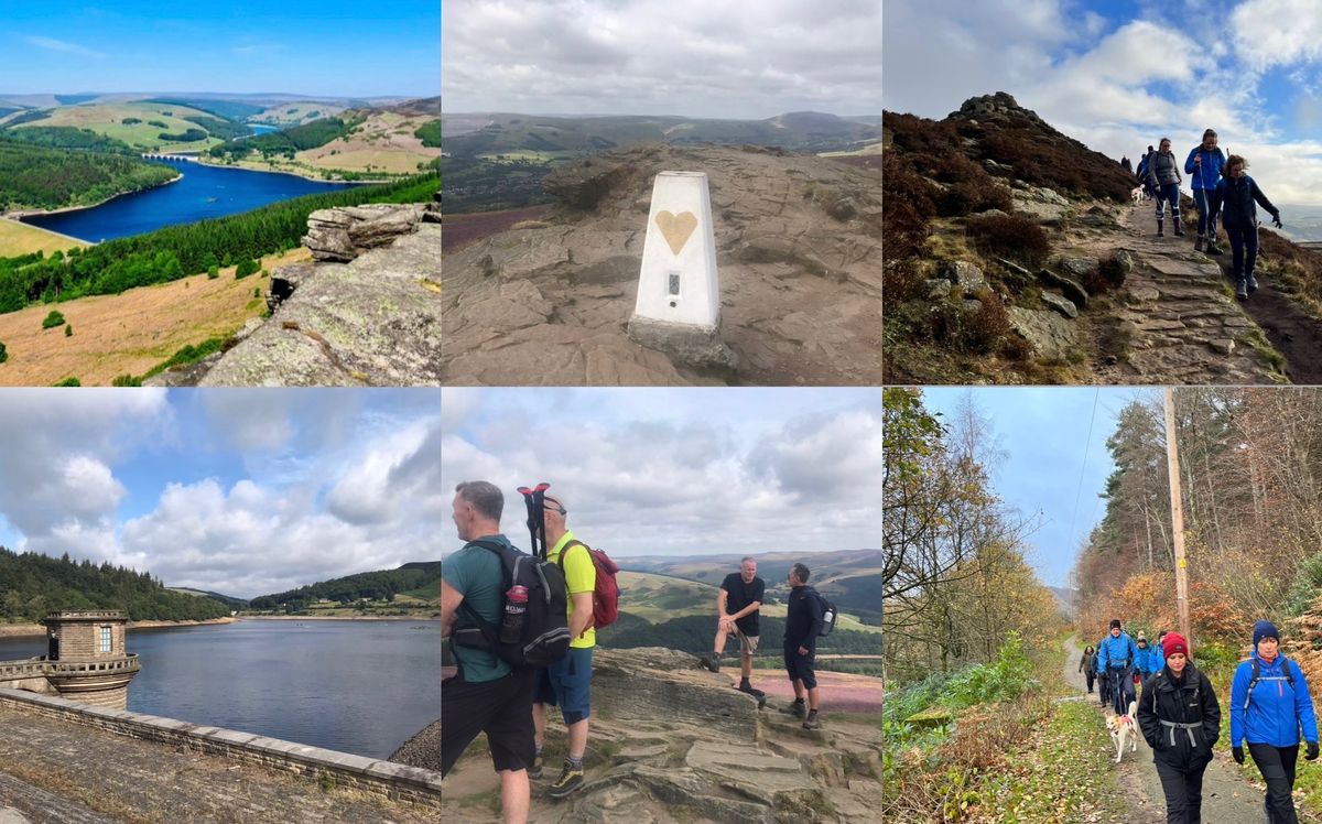 Bamford Edge, Winhill Pike & Ladybower Reservoir hike - Saturday 18th January