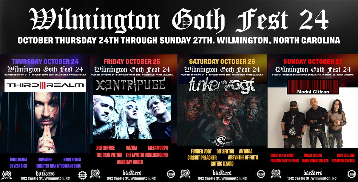 Wilmington Goth Fest 2024