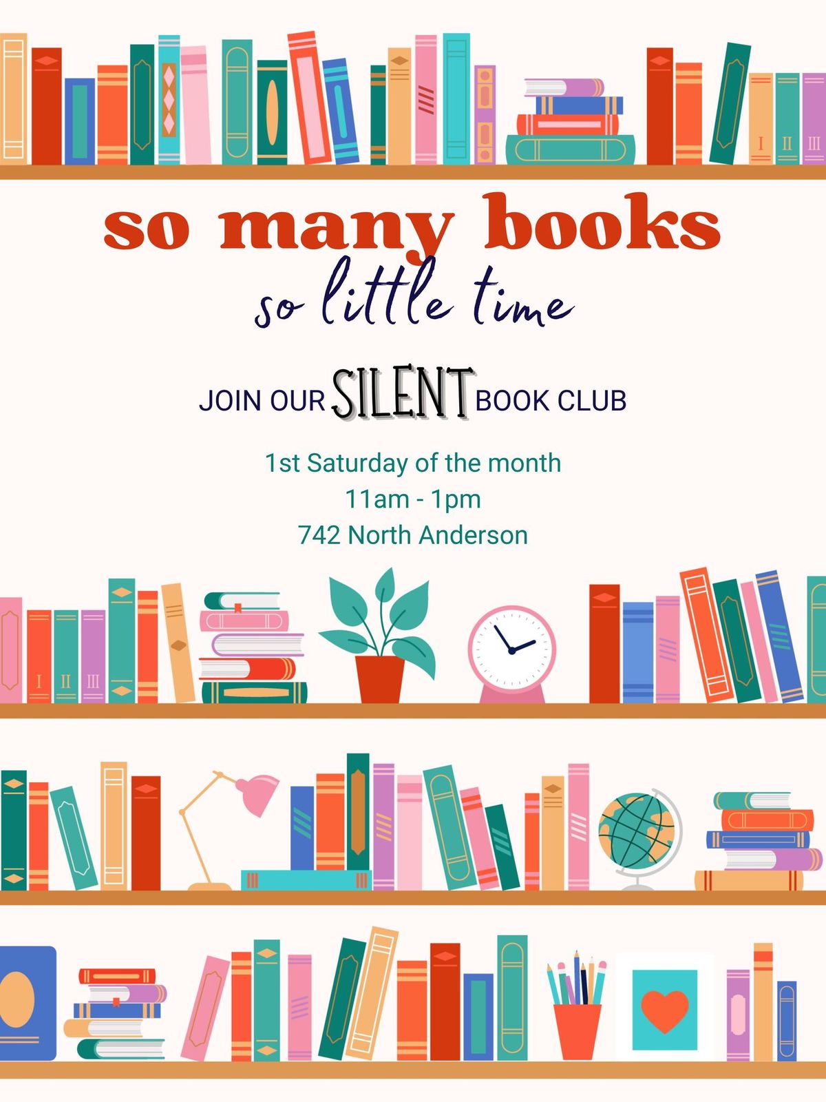 JUNE Silent Book Club