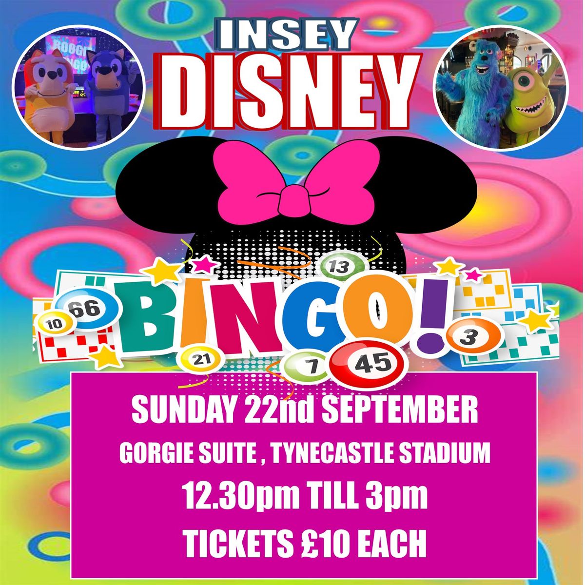 Edinburgh INSNEY DISNEY FAMILY BINGO