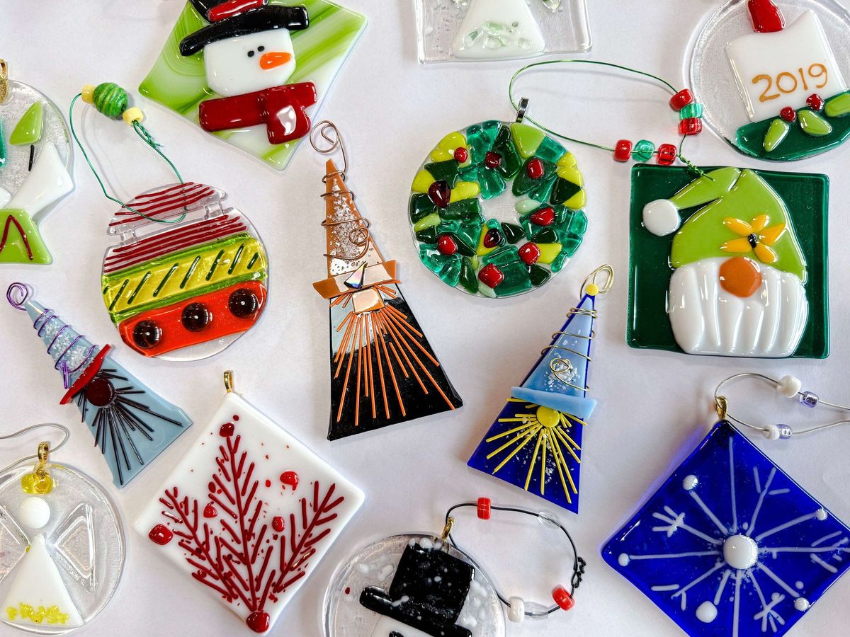 Family Class: Fused Glass Ornaments