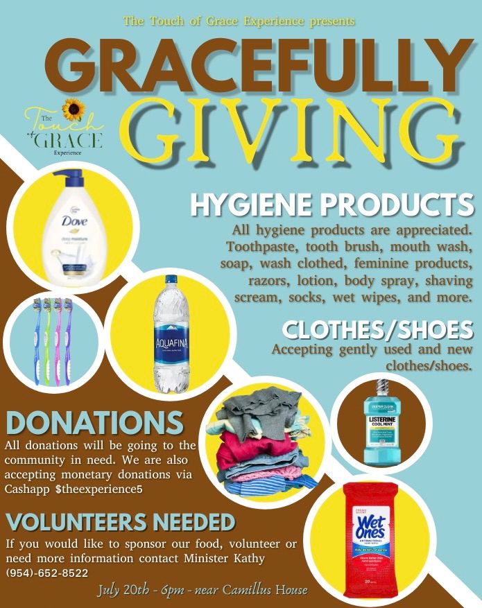 Gracefully Giving - Community Outreach 