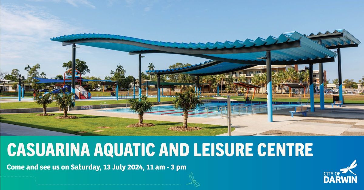 ?Join us for the grand opening of the Casuarina Aquatic and Leisure Centre! 