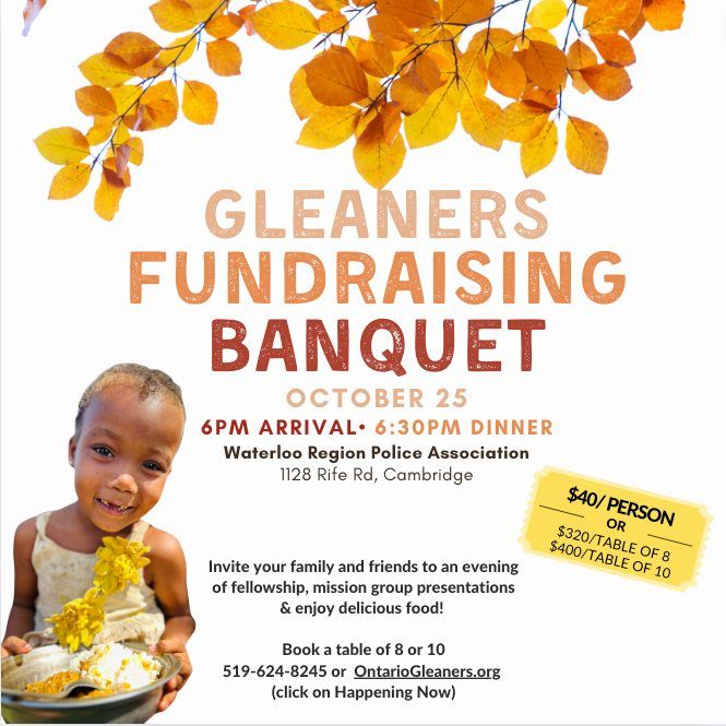 Gleaners Fundraising Banquet 2024