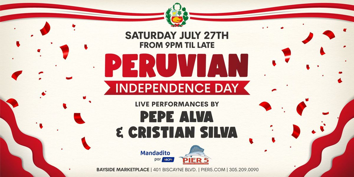 Peruvian Independence Day Celebration at PIER 5