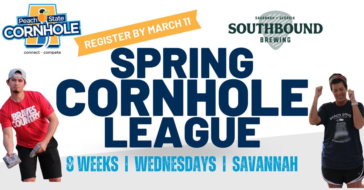 Savannah Spring Cornhole League [Register by March 11]