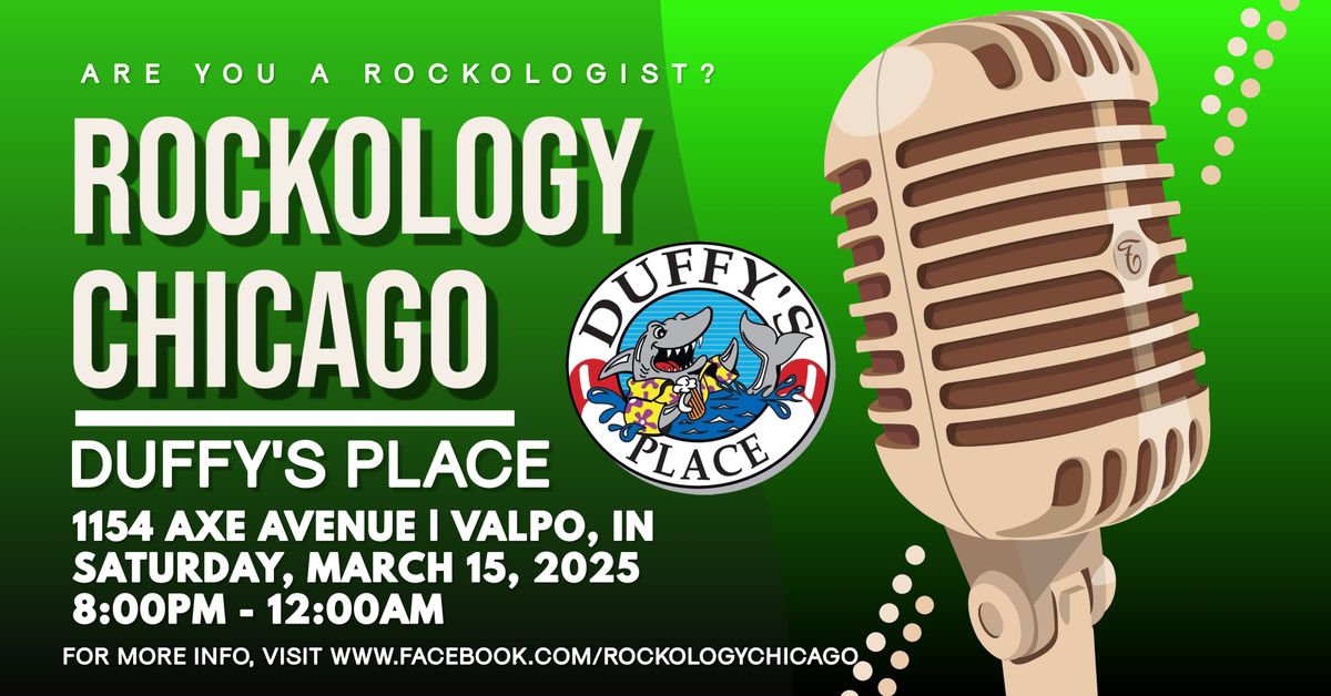 ROCKOLOGY CHICAGO ROCKIN DUFFY'S PLACE  - ST. PATRICK'S DAY WEEKEND!