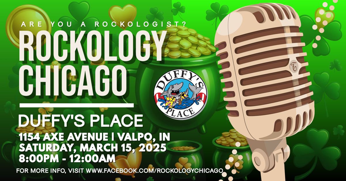 ROCKOLOGY CHICAGO ROCKIN DUFFY'S PLACE  - ST. PATRICK'S DAY WEEKEND!