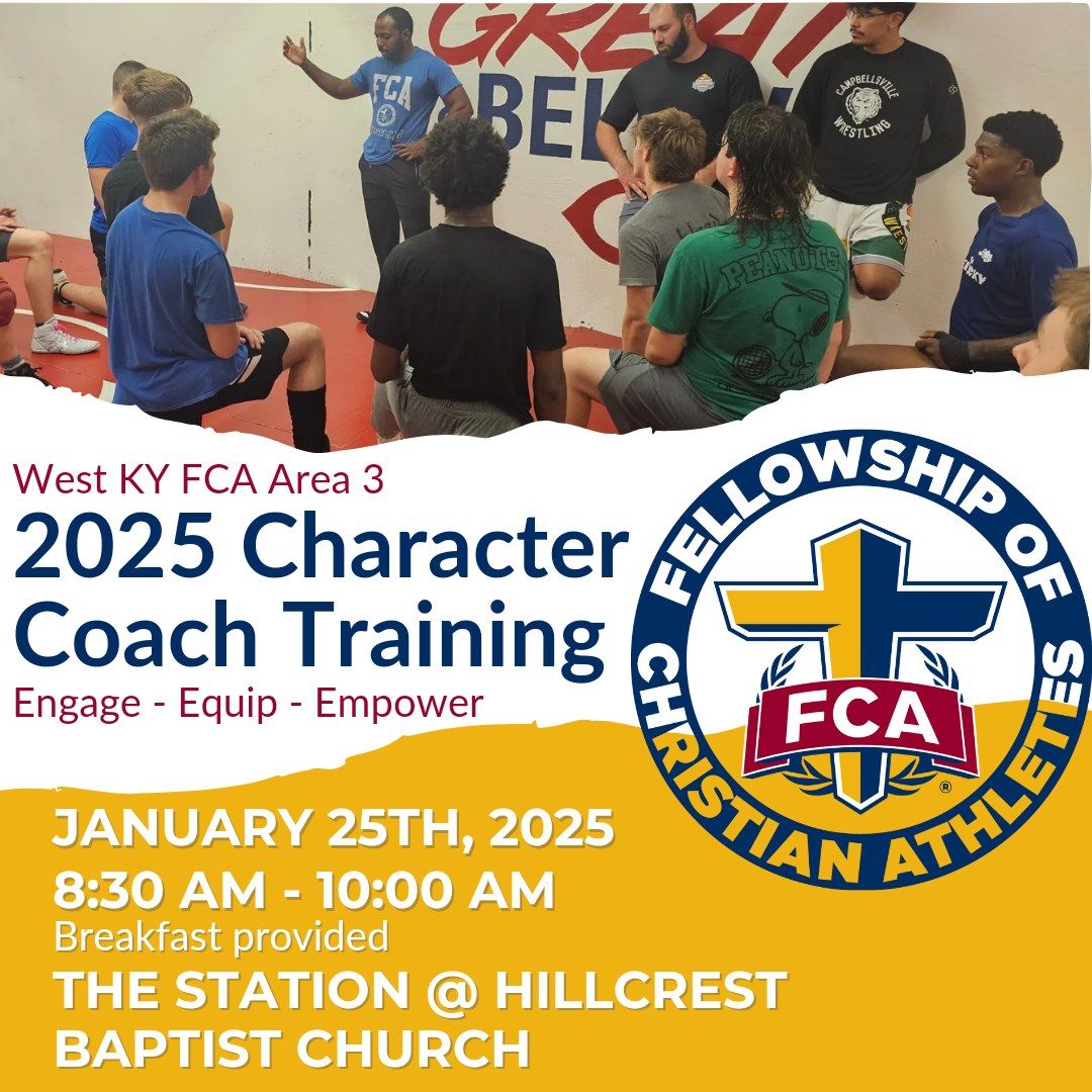 FCA Character Coach Training