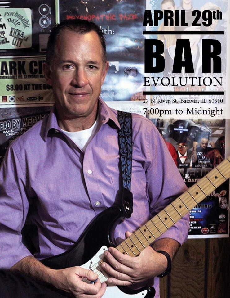 Bill Czerny at Bar Evolution Batavia, Bar Evolution Batavia, 29 April 2023