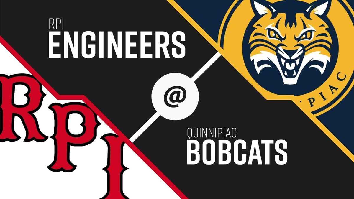 RPI Engineers at Quinnipiac Bobcats Mens Hockey