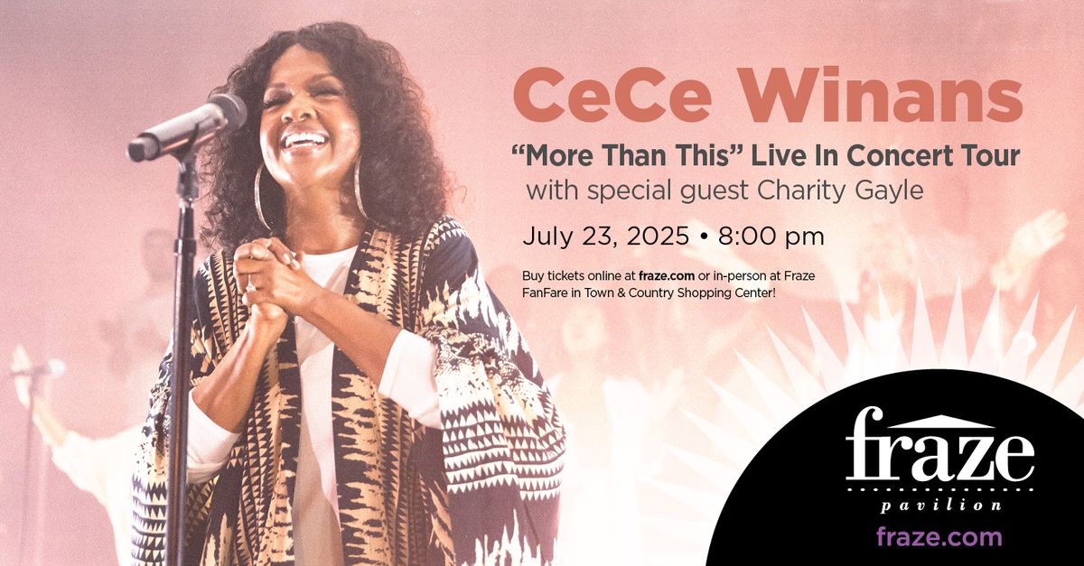 CeCe Winans - "More Than This" Tour