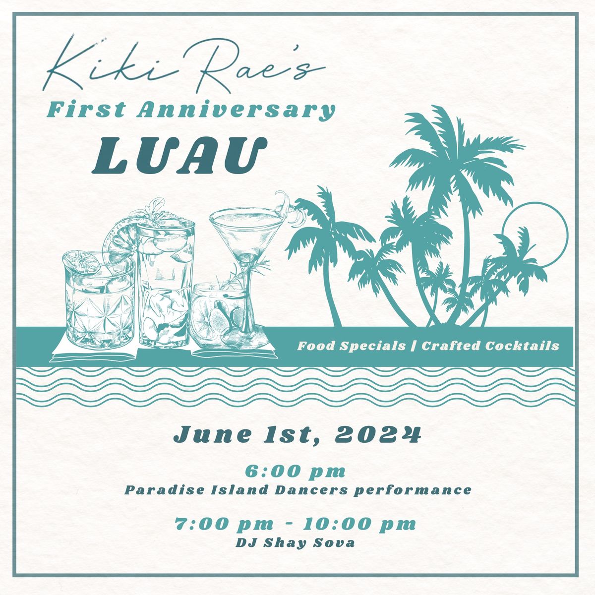 One Year Anniversary Luau Party ?