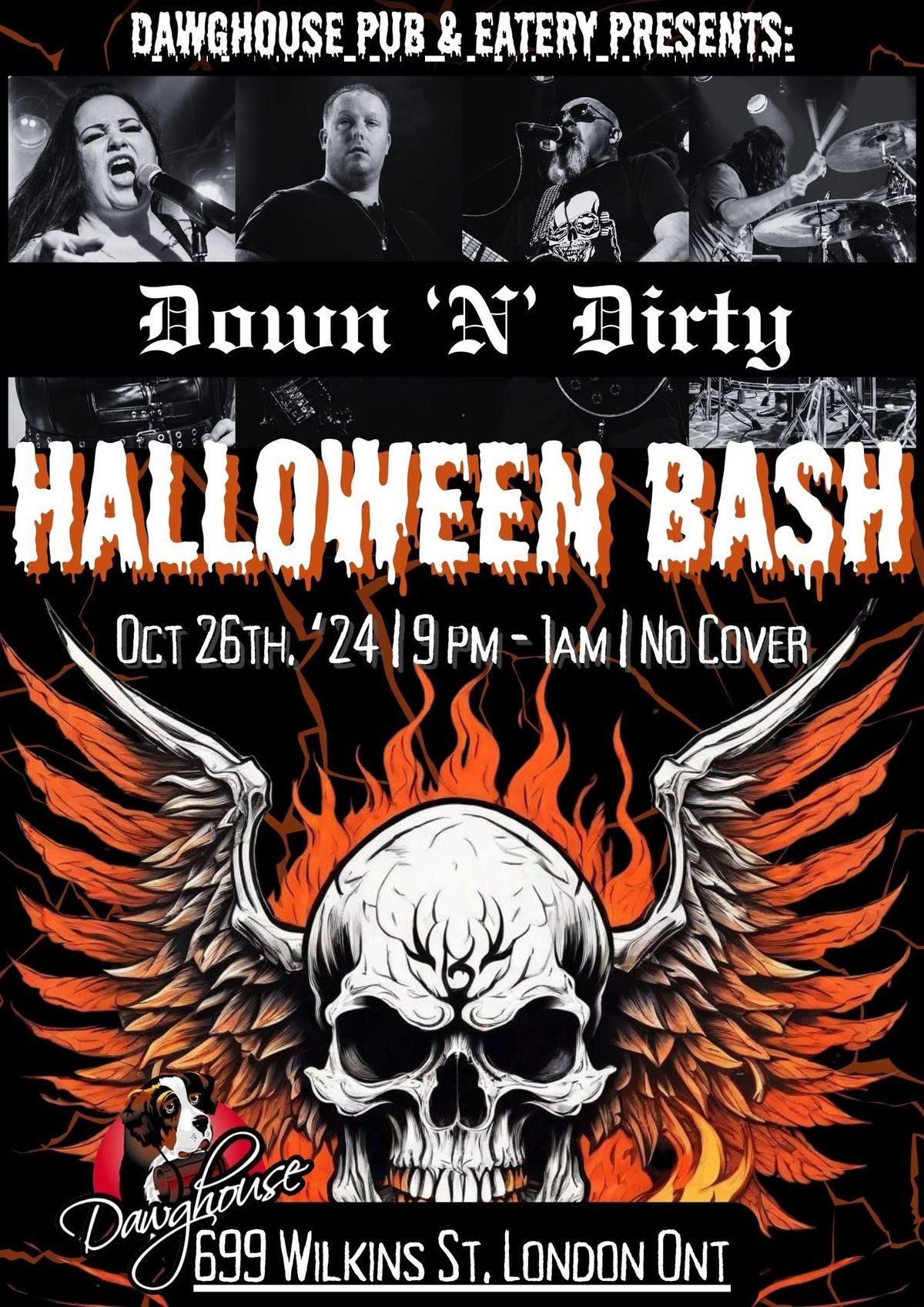 Down \u2018N\u2019 Dirty Halloween Bash @The Dawghouse