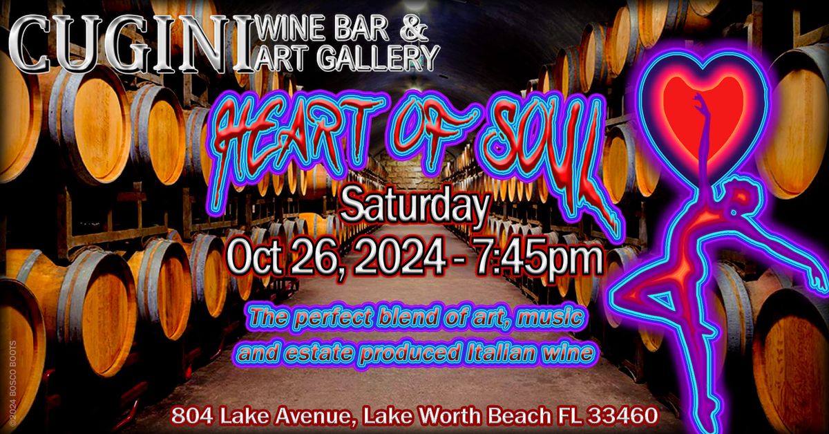 Heart of Soul Debuts Cugini Wine Bar & Art Gallery 