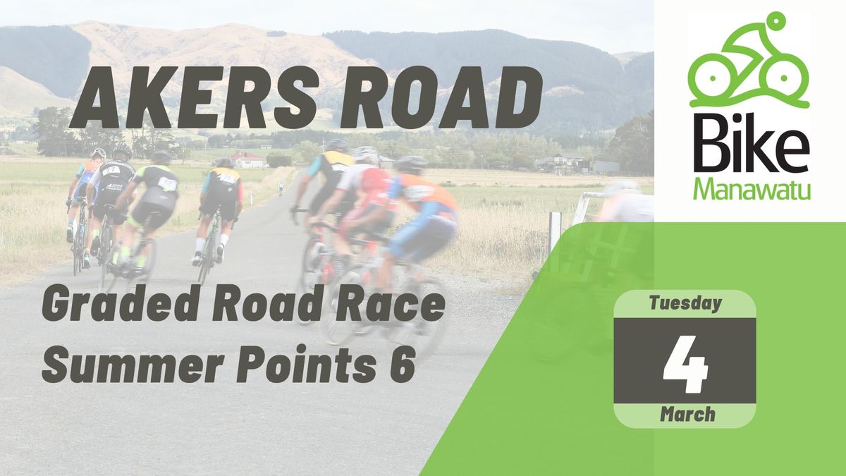 Akers Road Graded Road Race - Summer Points 6