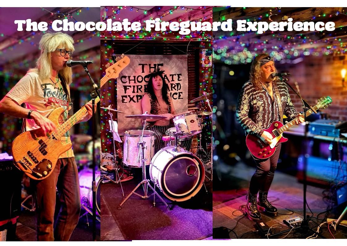 Chocolate Fireguard live in Bishops Stortford