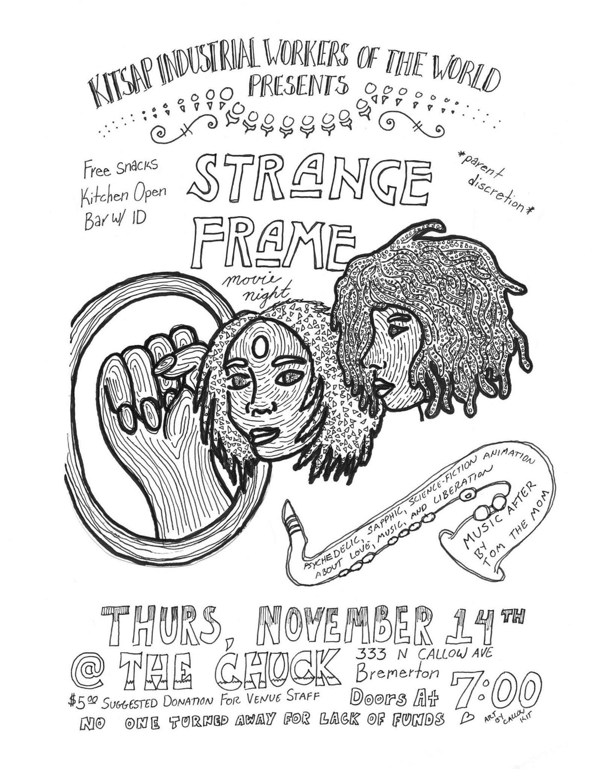 Kitsap IWW Movie Night :: Strange Frame :: 