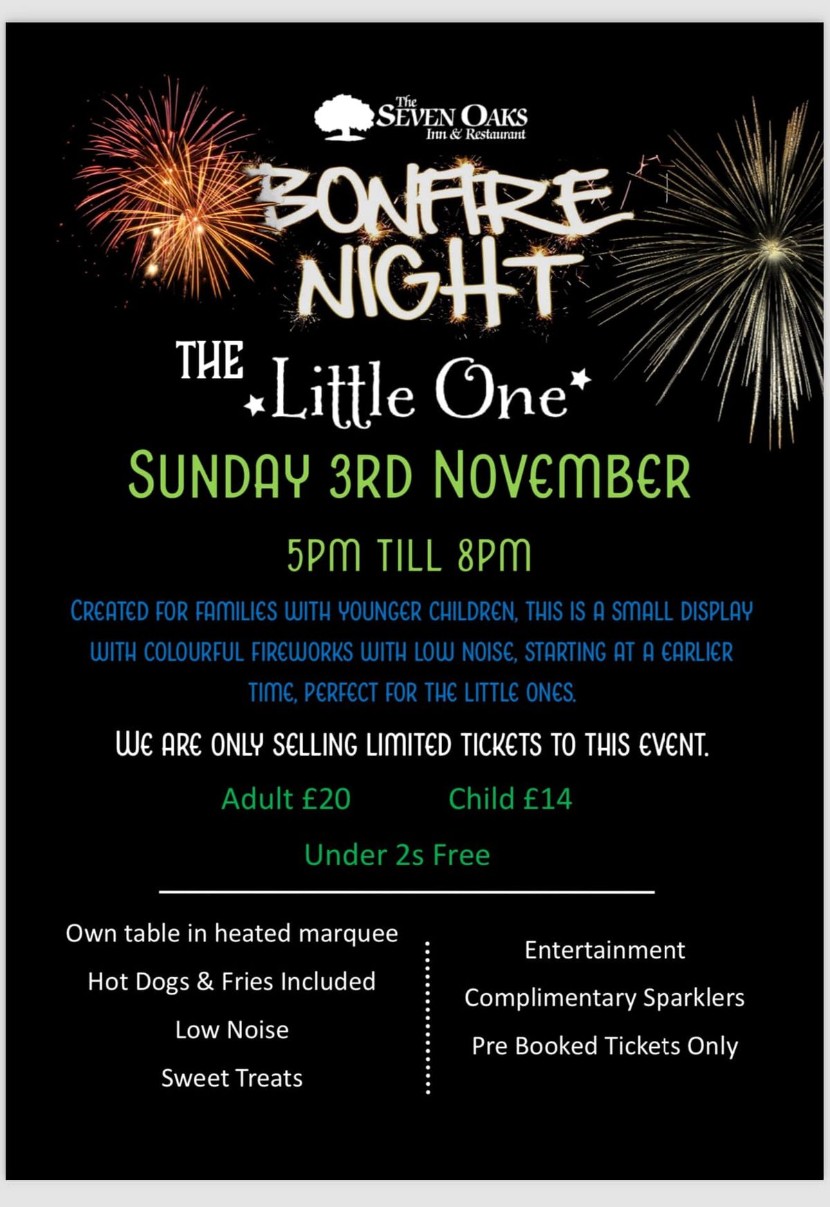 Bonfire Night for little ones 