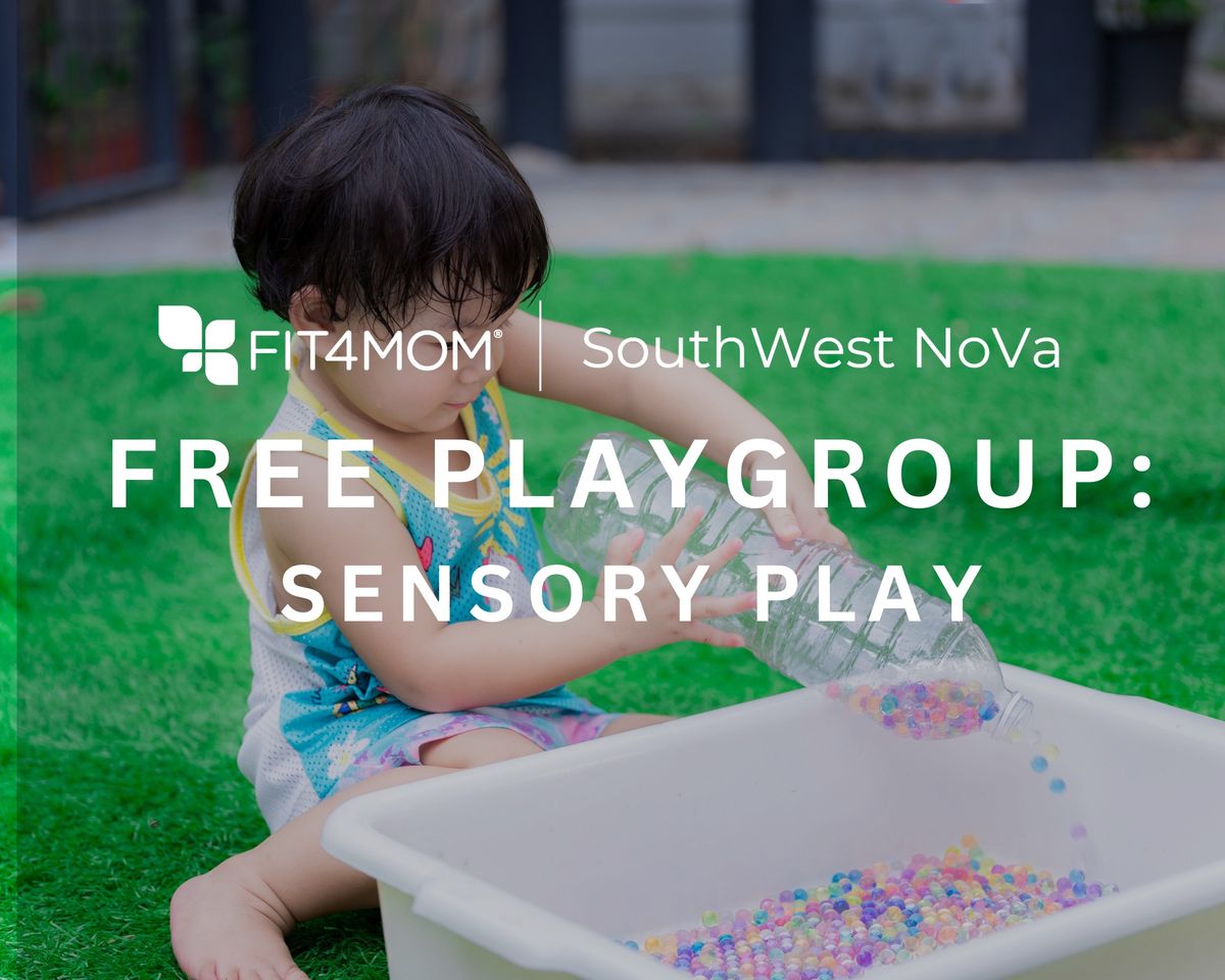 FREE Playgroup--Sensory Play!