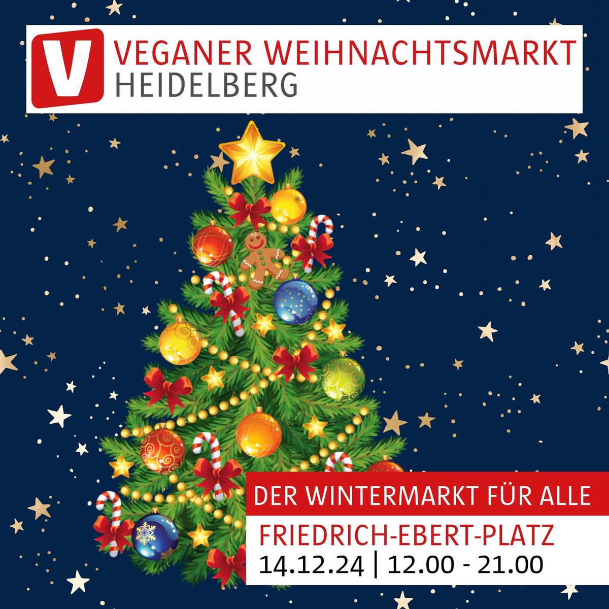 Veganer Weihnachtsmarkt Heidelberg 2024