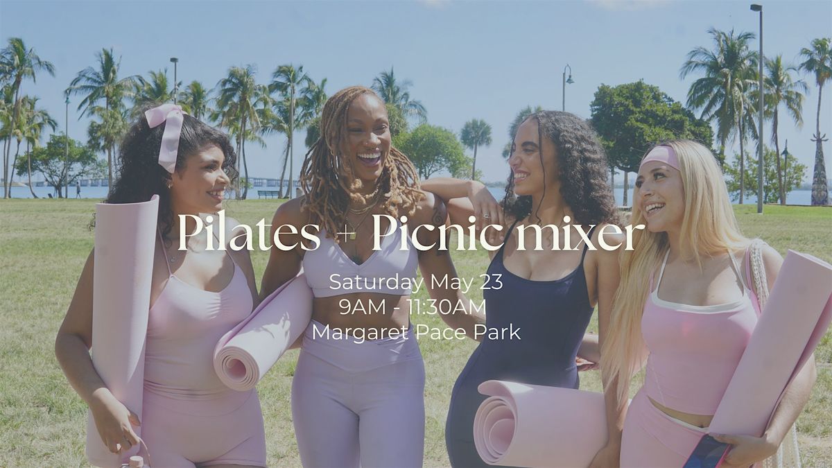Pilates + Picnic Mixer at the Park <3