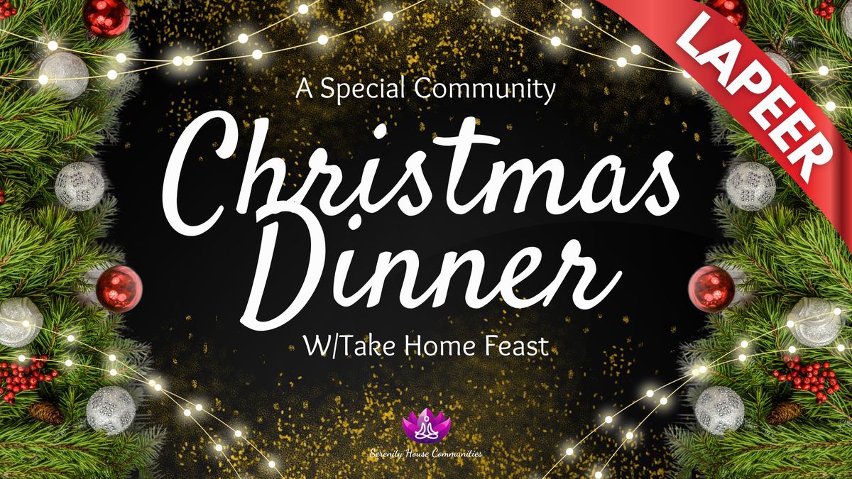 Community Christmas Dinner: With Take-Home Holiday Feast