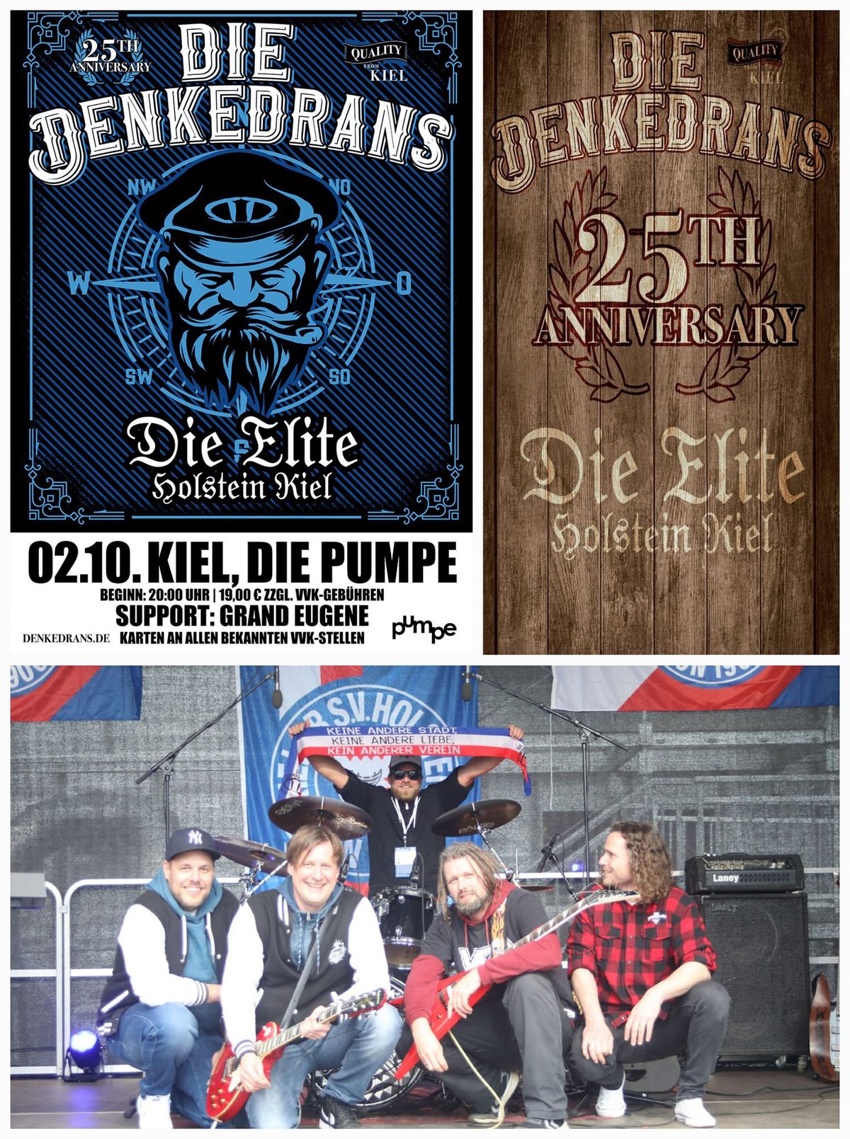 Die Denkedrans & Elite 25th Anniversary\u2022 Kiel \u2022 Die Pumpe