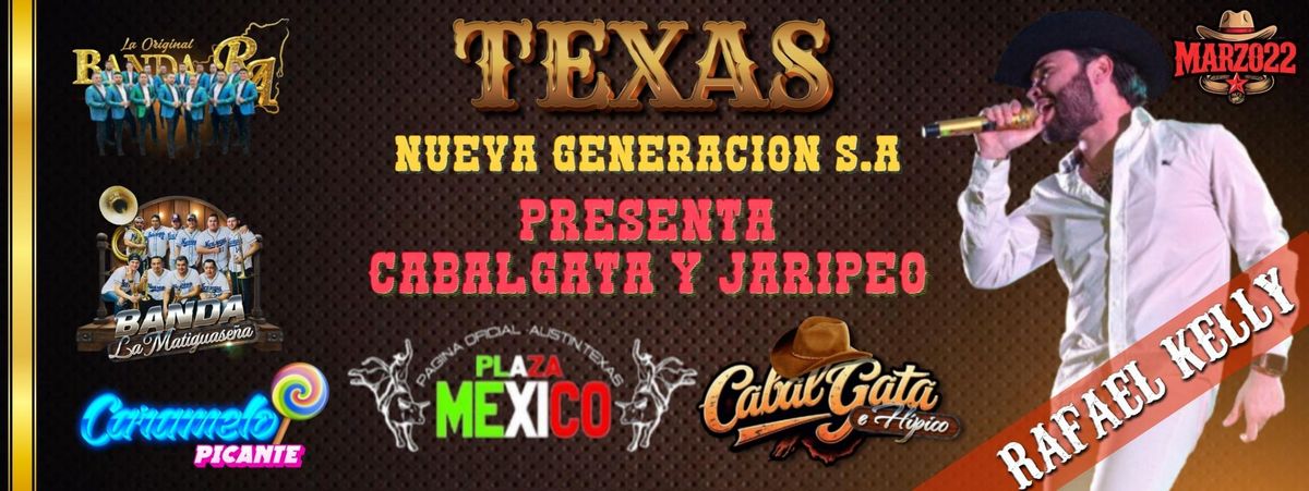 CABALGATA Y JARIPEO EN TEXAS 