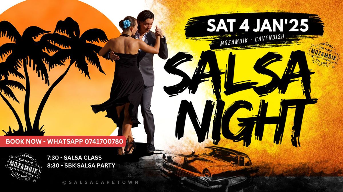 Beginner Salsa Class & Party @ Mozambik Cavendish