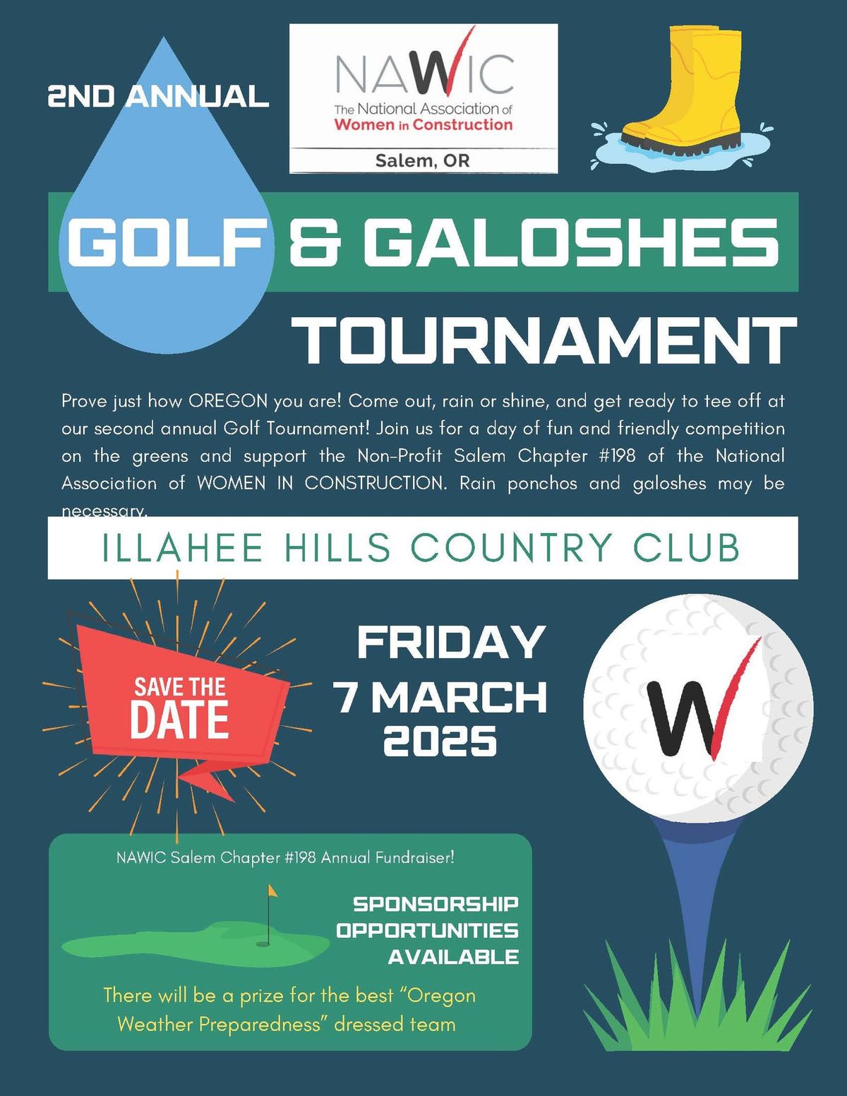 2nd Annual Golf & Galoshes Golf Tournament