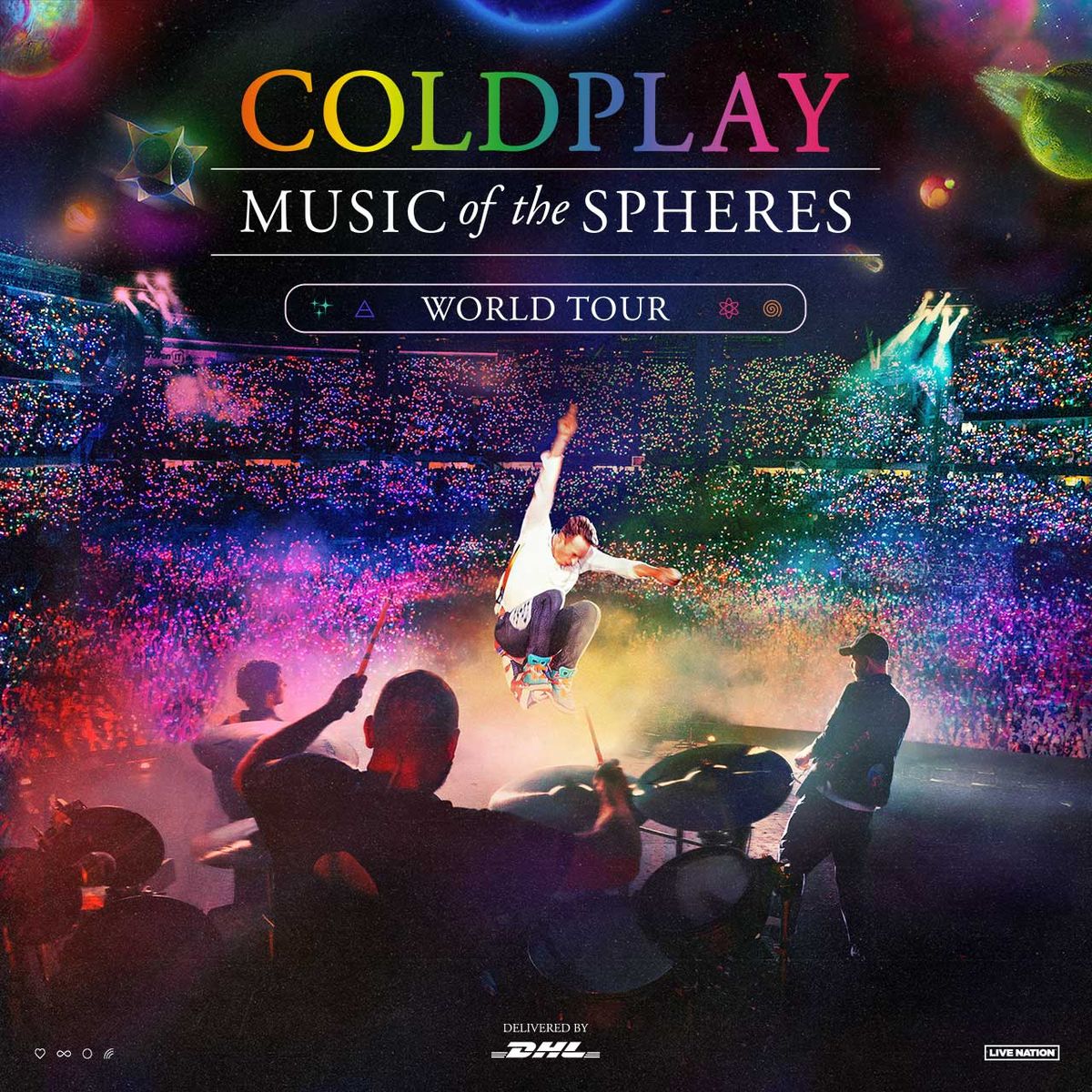 Coldplay: Music of the Spheres World Tour - delivered by DHL