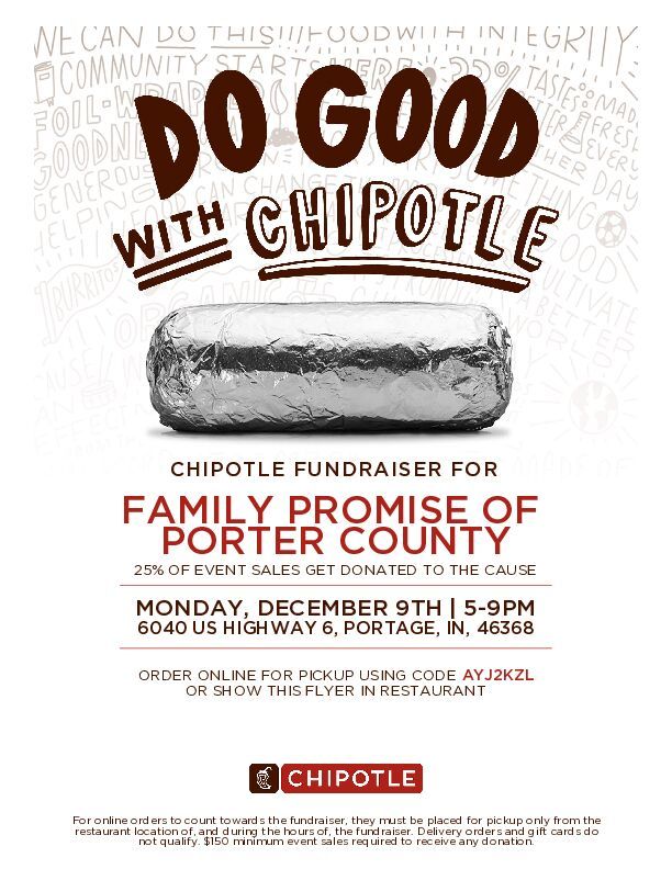 Do Good with Chipotle Fundraiser