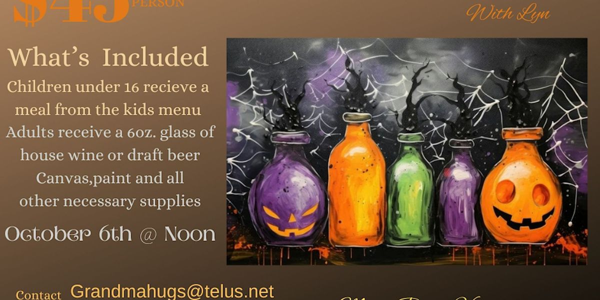 Halloween Magic Potion Vials