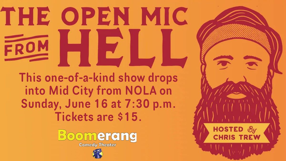 STAND UP COMEDY: Open Mic From Hell 