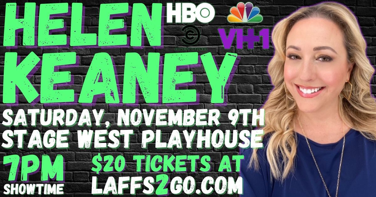 From HBO, NBC & Comedy Central - Helen Keaney - LIVE in Spring Hill on Saturday, November 9th!