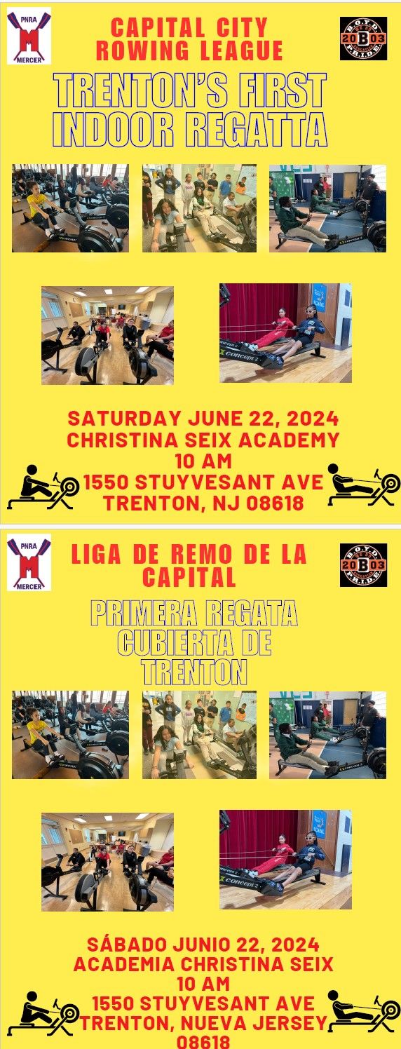 1st Capital City Rowing League - Trenton Indoor Rowing Regatta