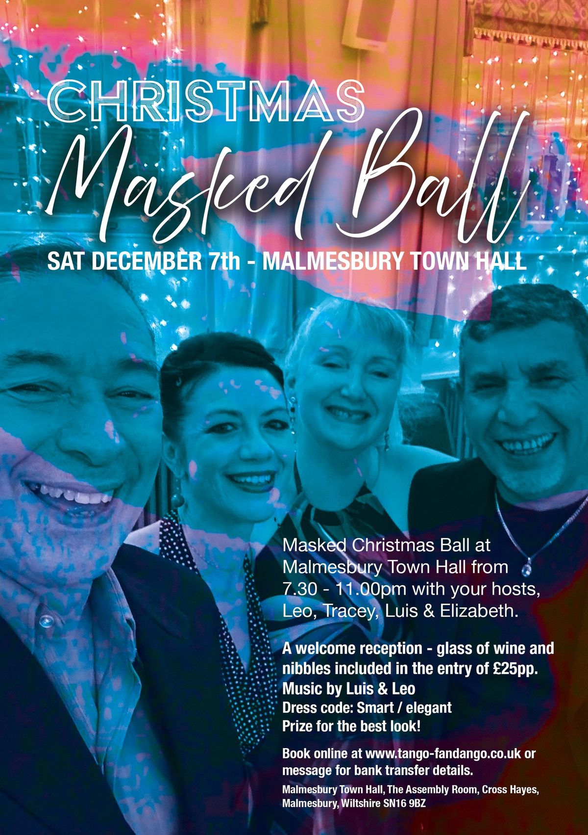 Tango Masked Ball in Malmesbury Town Hall