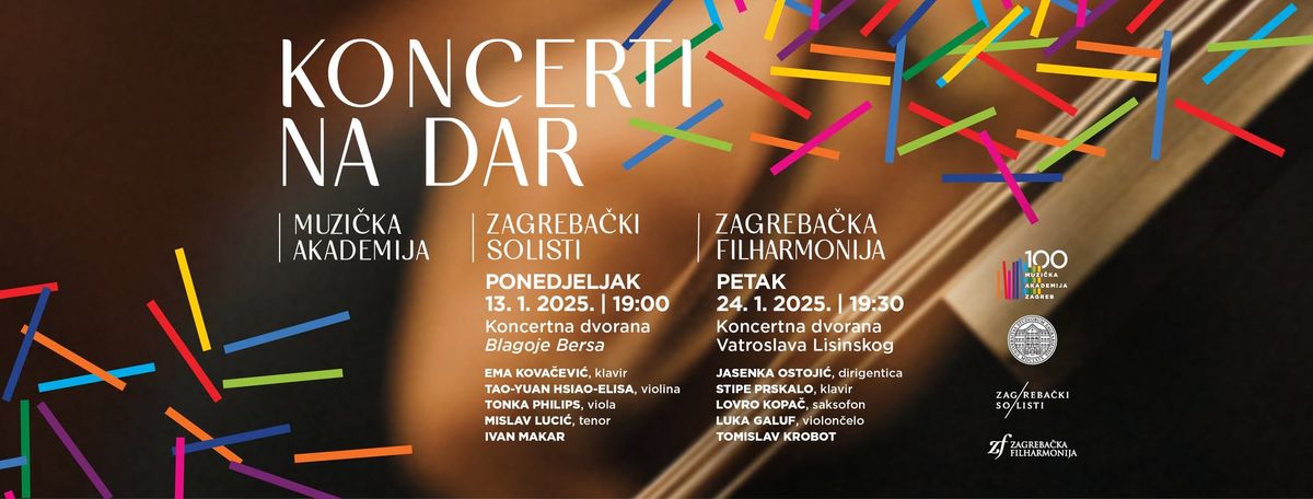 KONCERT NA DAR: studenti Muzi\u010dke akademije uz Zagreba\u010dku filharmoniju