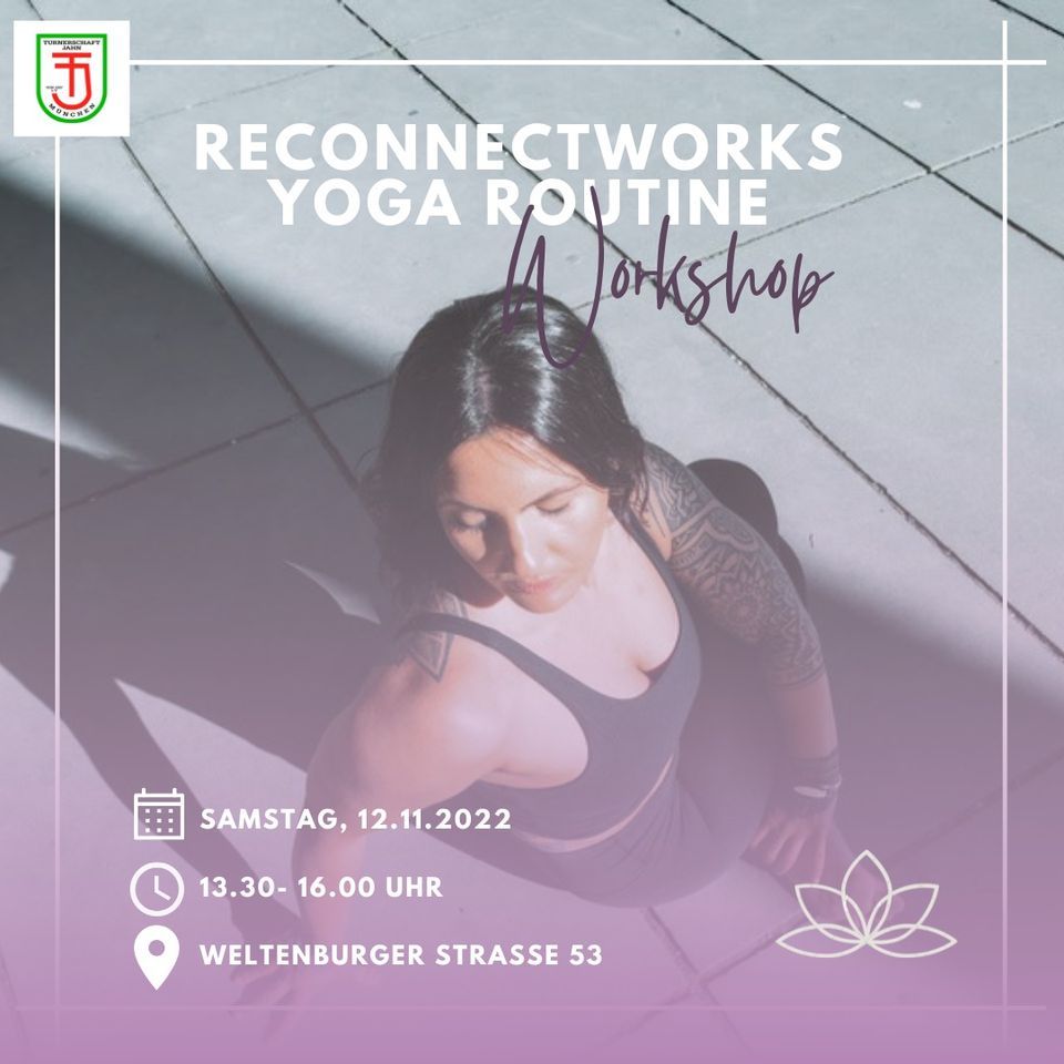 Workshop "Reconnectworks Yoga Routine" mit Jasmin
