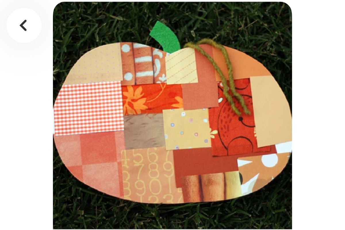 Patchwork Pumpkin Craft 