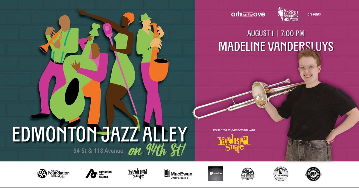 Edmonton Jazz Alley - Madeline Vandersluys