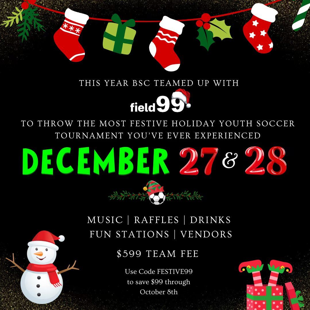 The Most Festive Holiday Youth Soccer Tournament You've Ever Experienced