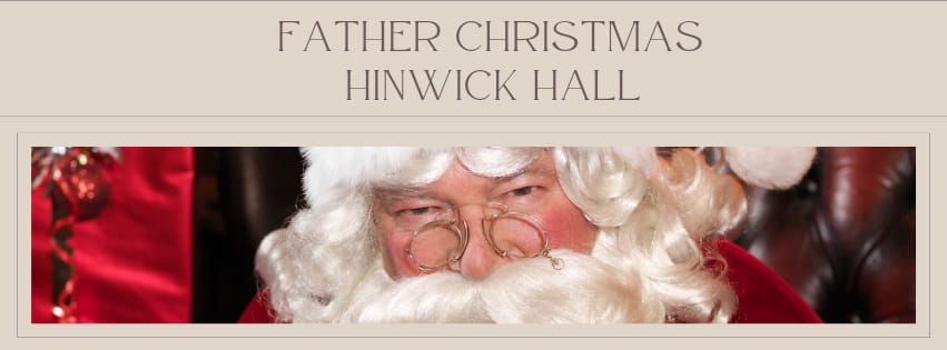 Father Christmas At Hinwick Hall Christmas Market 