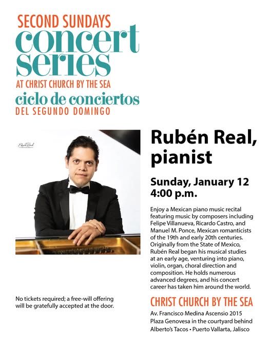 Second Sundays Concert Series- Rub\u00e9n Real, pianist