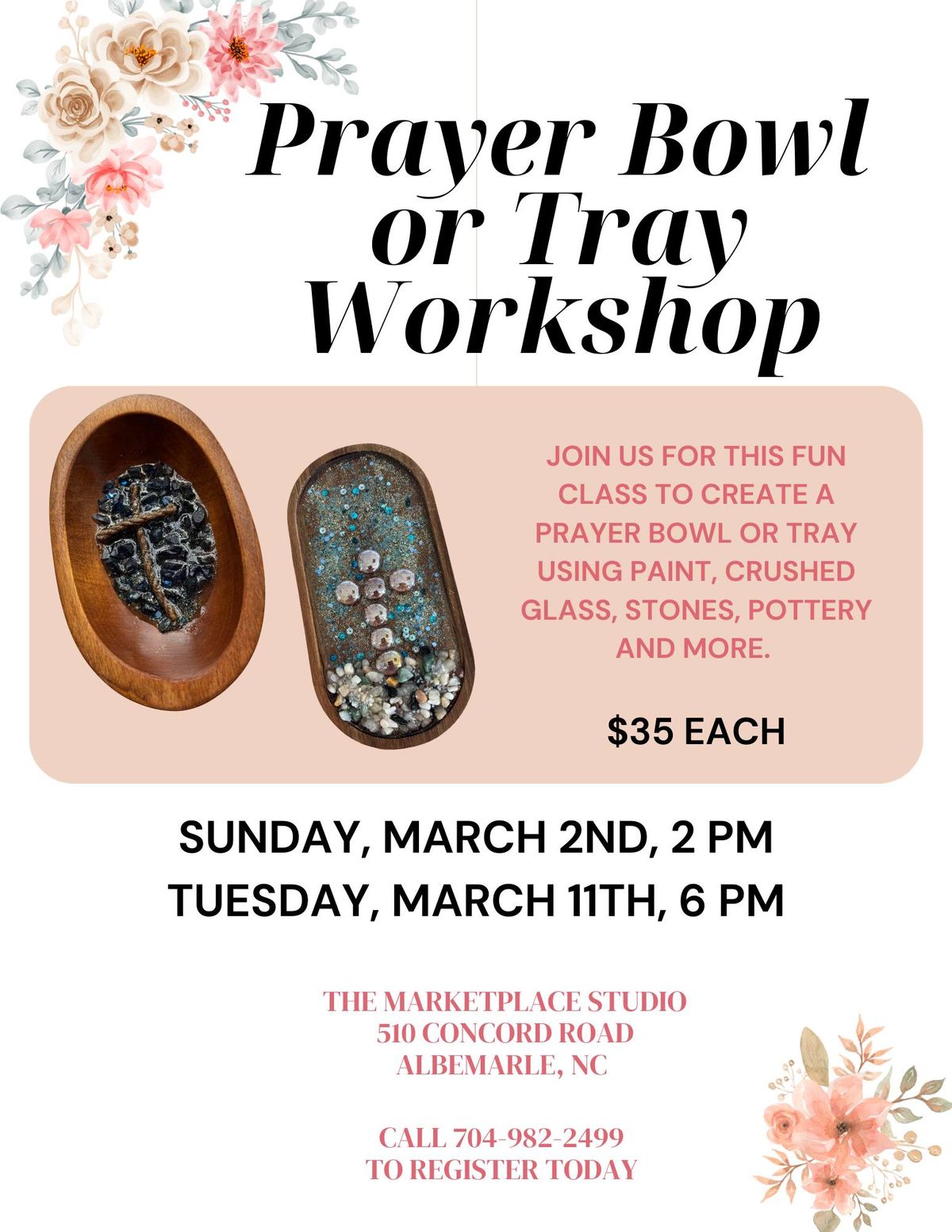 Prayer Bowl Workshop