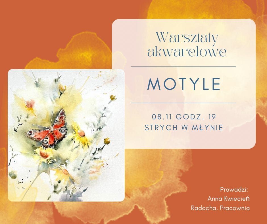 Akwarela: Motyle