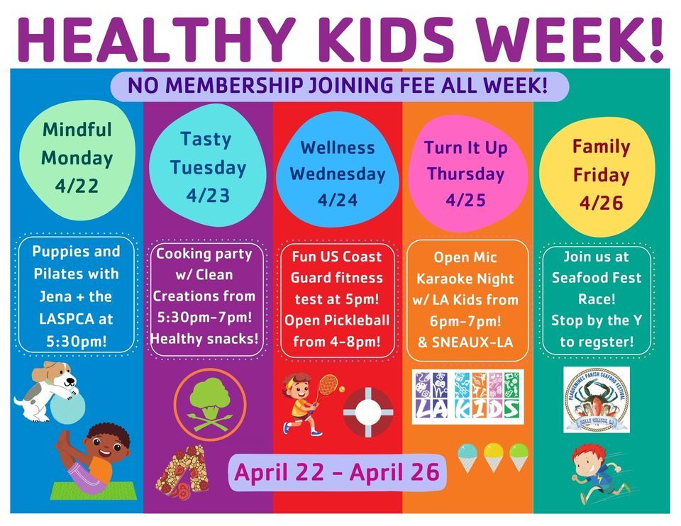 Healthy Kids Week 2024, 8101 Highway 23, Belle Chasse, La, United 