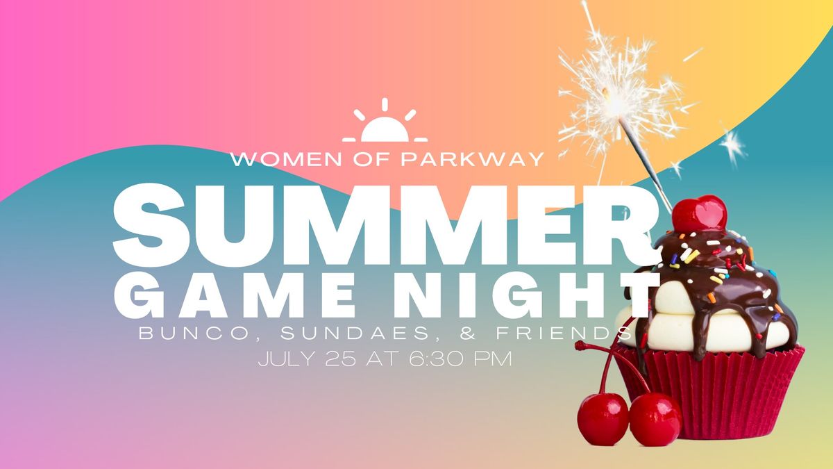 Summer Game Night for Women
