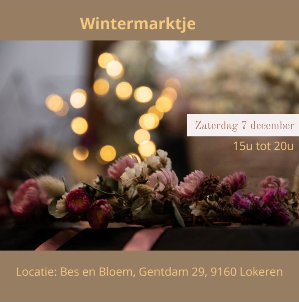 Wintermarktje Bes en Bloem